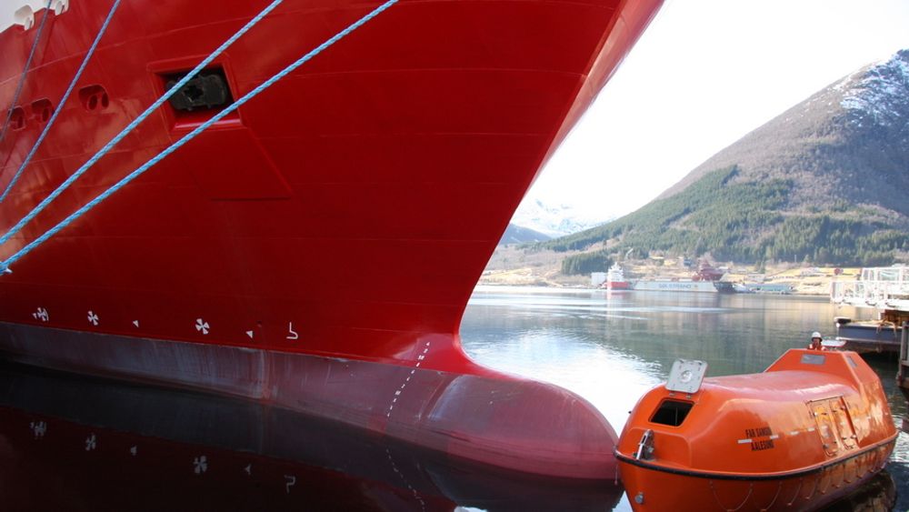 MØTE: Skip som kolliderer med kai utgjør den største økningen av skipsulykker med norskregistrerte fartøy første halvår 2009. ILLUSTRASJONSBILDE