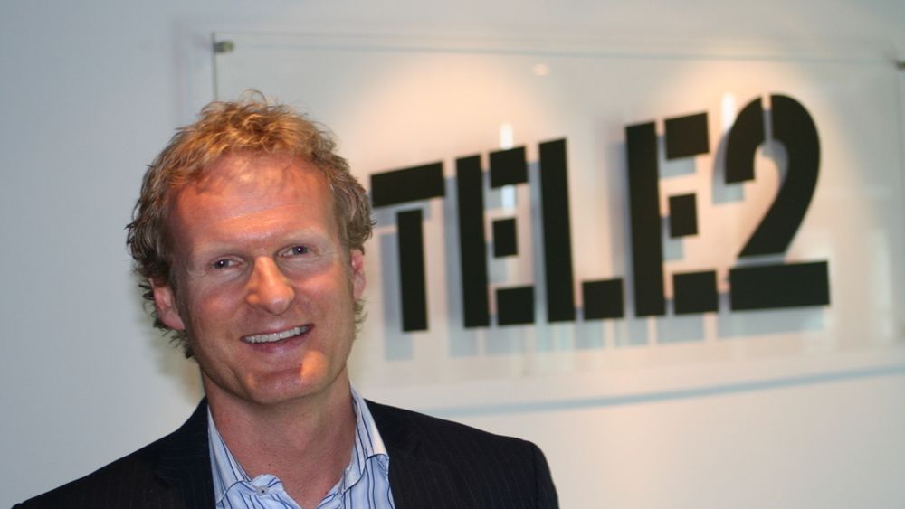 Haakon Dyrnes, administrerende direktør i Tele2.