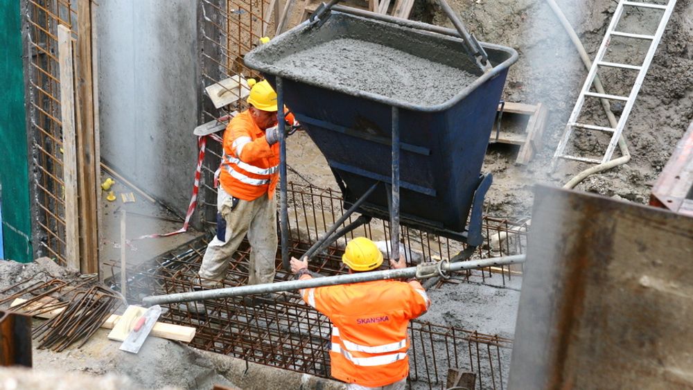 Flest arbeidsulykker finner vi i bygg- og anleggssektoren.
