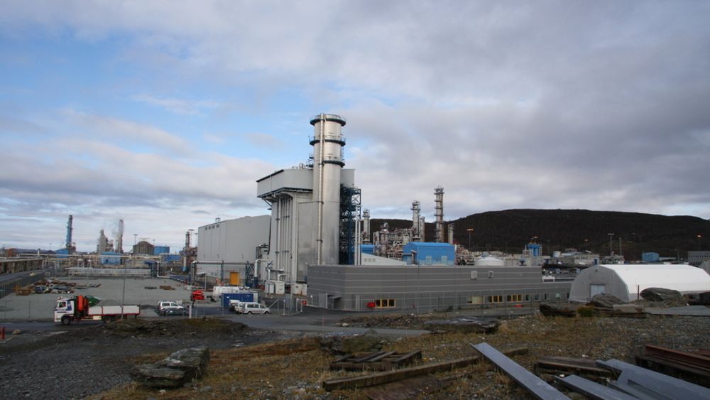Naturkrafts gasskraftverk på Kårstø