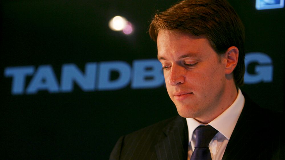 RIK: Tandbergs konsernsjef Fredrik Halvorsen har en relativt lukrativ avtale om kompensasjon ved eierskifte. Han kan få utbetalt opptil 25 millioner kroner ved et Cisco-salg.