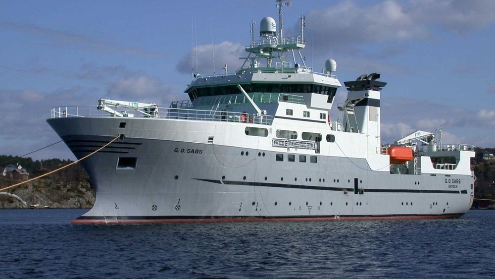 TIL AZORENE: Forskningsskipet G.O. Sars var året skip i 2003. Nå skal det ut på århundrets dypvannsfiske. FOTO:IMR