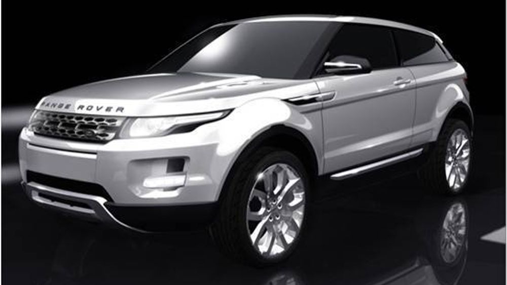 MER MILJØVENNLIG: Også Land Rover må tilpasse seg virkeligheten og introduserer en ny miljøvennlig modell i 2011, Range Rover LRX.