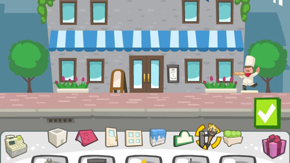 Farsotten "Restaurant City" er blant Facebook-spillene til Playfish.