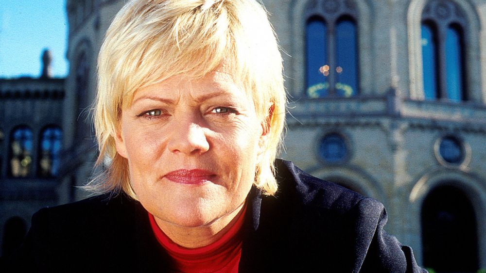 Finansminister og SV-leder Kristin Halvorsen.