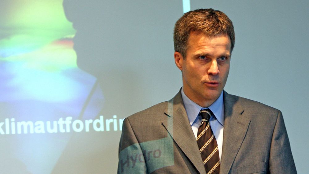 Konsernsjef Helge Lund i StatoilHydro.