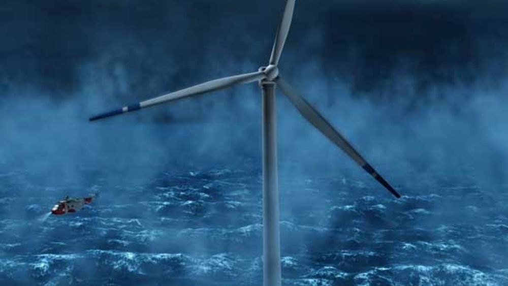 KAMP MOT KLOKKA: Statoilhydros Hywind blir den første industrielle fullskala demonstrasjonsenheten for flytende vindturbiner. Flere aktører vil utvide Hywinds strømkabel slik at flere umodne teknologier kan testes. Men StatoilHydro har dårlig tid.