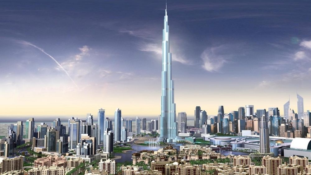 TIL HIMMELS: ABB skal levere strømfordeling til Burj Dubai, verdens høyeste bygning. I konkurranse med amerikanske leverandører har ABB vunnet en prestisjekontrakt.