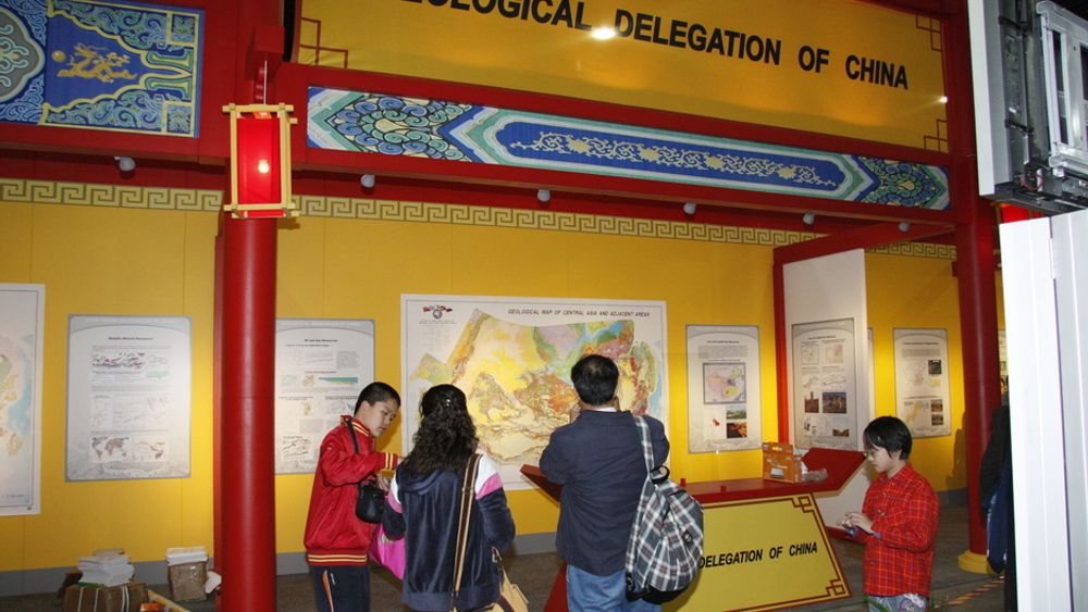 MANGE FRA KINA: 362 deltakere fra Kina på den internasjonale geologikongressen på Lillestrøm er nok flere enn vi har norske deltakere på OL i Beijing.