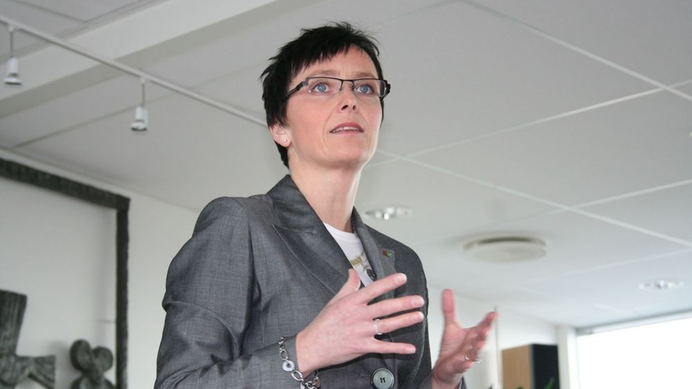 Fornøyd: SSBs resultater passer godt inn i fornyingsminister Heidi Grande Røys arbeid med å øke bruken av IKT.