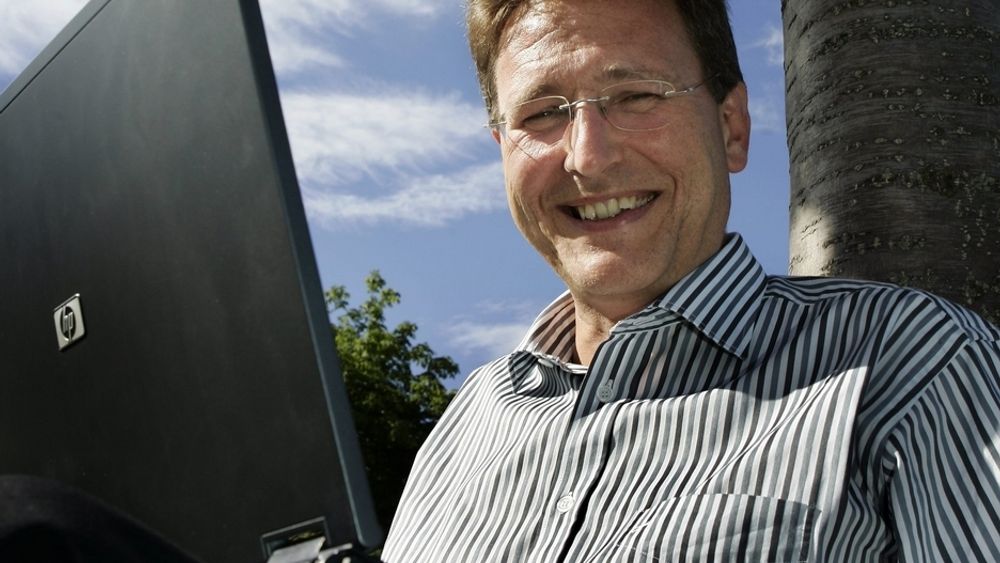 ØKER. Matthias Peter og Ice.net har nå 25 000 kunder på mobilt bredbånd.