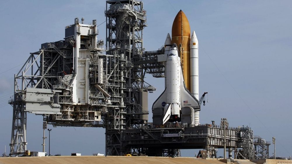 Discovery gjøres nå klar for oppdrag STS-124 på launch pad 39A på Cape Canaveral i Florida.
