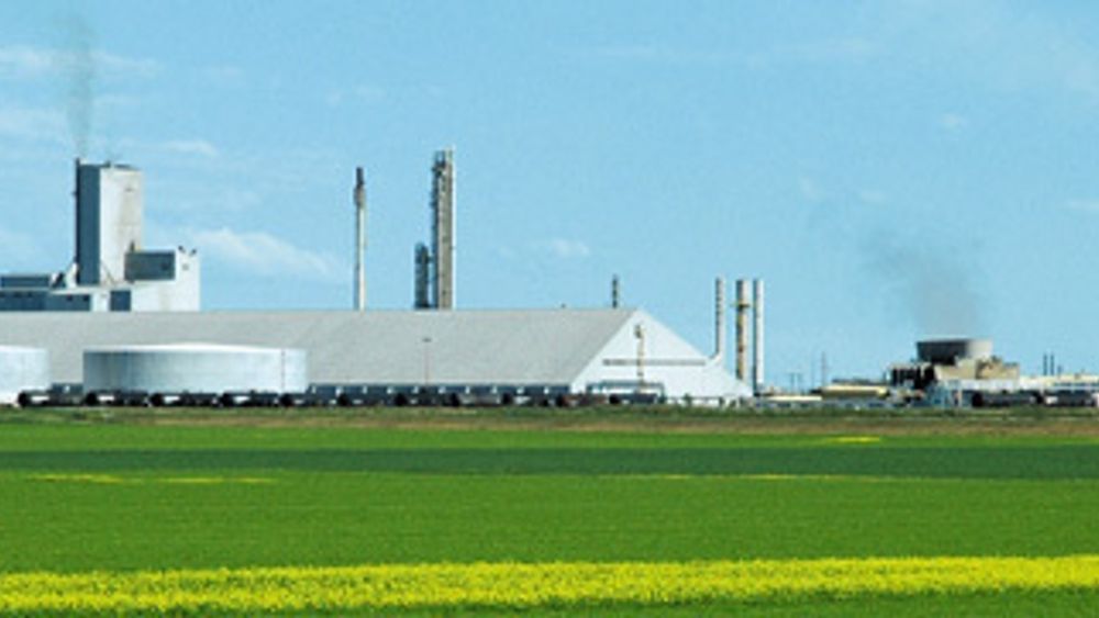 Saskferco-fabrikken ved Belle Plaine går for å være en av verdens mest energieffektive produsenter av ammoniakk, urea og UAN.
