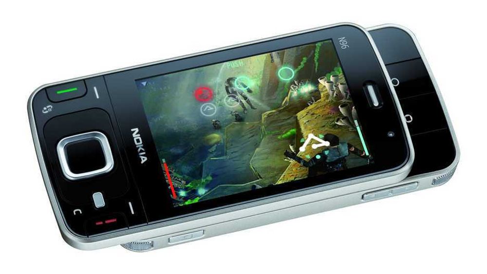 GOD LAGRING: Det store minnet kan lagre opp til 40 timer video. Lagringskapasiteten til Nokia N96 kan utvides ytterligere med et microSD-kort (kjøpes i tillegg), som for eksempel nye Nokia 8GB microSDHC Card MU-43, som øker det tilgjengelige minnet til Nokia N96 til 24 GB totalt.