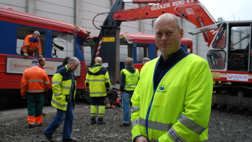 VIL HA MER: Administrerende direktør i Oslo T-banedrift, Øystein Svendsen, håper politikerne vil se behovet for enda flere vogner i Oslos t-banenett.