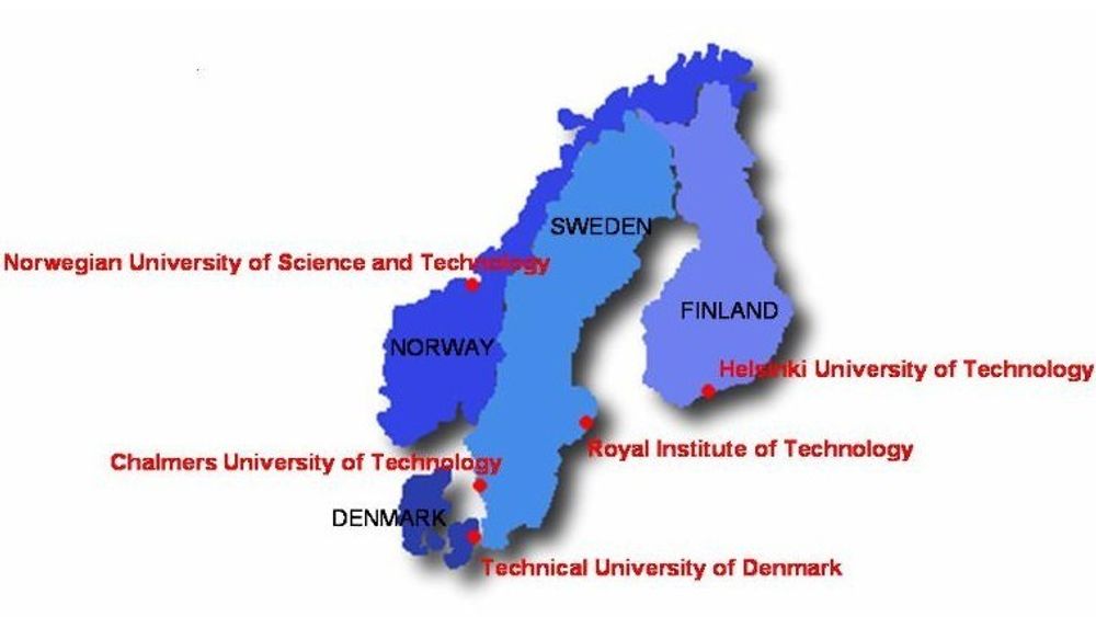 STORT: 60.000 bachelor- og mastergradsstudenter, 4.500 doktorgradsstudenter og 7.500 forskere vil dra nytte av samarbeidet ved de fem nordiske universitetene.