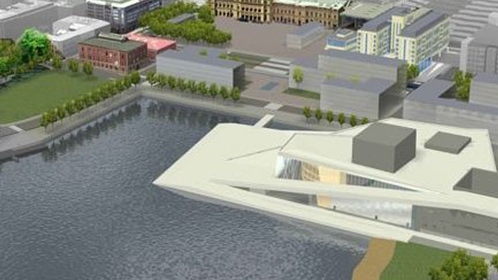 MODELLEN:Grunnlaget for VVS-modellen kommer fra 3D-modell av bygget. En VVS-messig stor utfordring i prosjektet er de strenge lydkravene. ILL: SNØHETTA