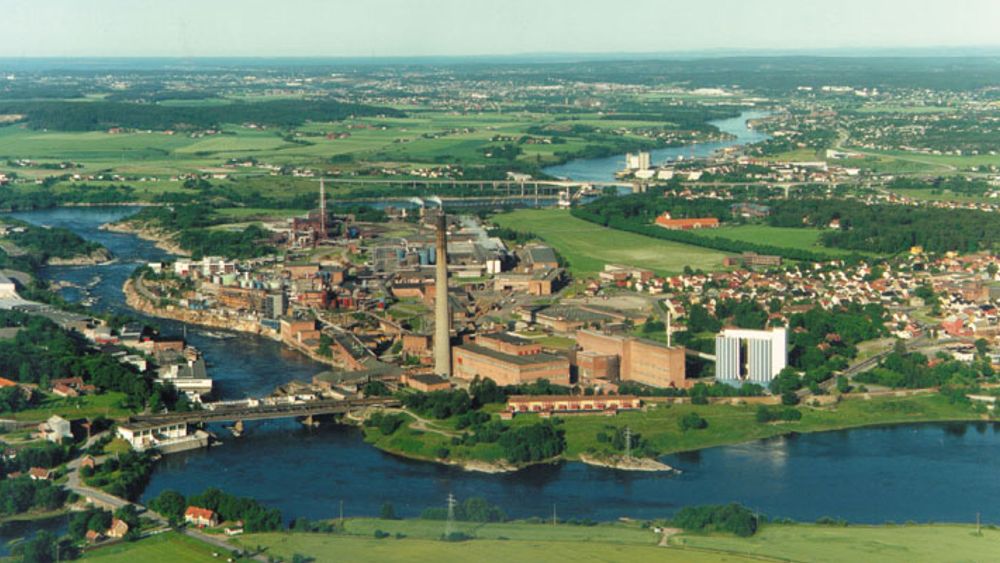 Orkla Materials gjør det godt på tross av høye råvarepriser og en ugunstig valutautvikling. Her er Borregaards anlegg i Sarpsborg.