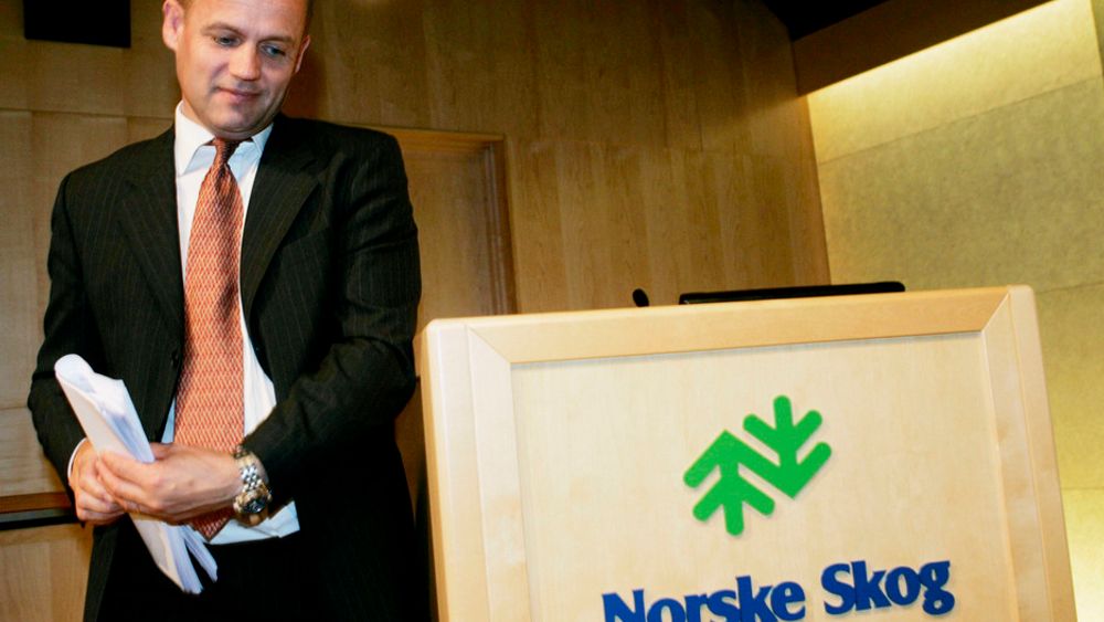 Emil Aubert mener Ffinansdirektør Andreas Enger i Norske Skog bør sparke annenhver ansatt.