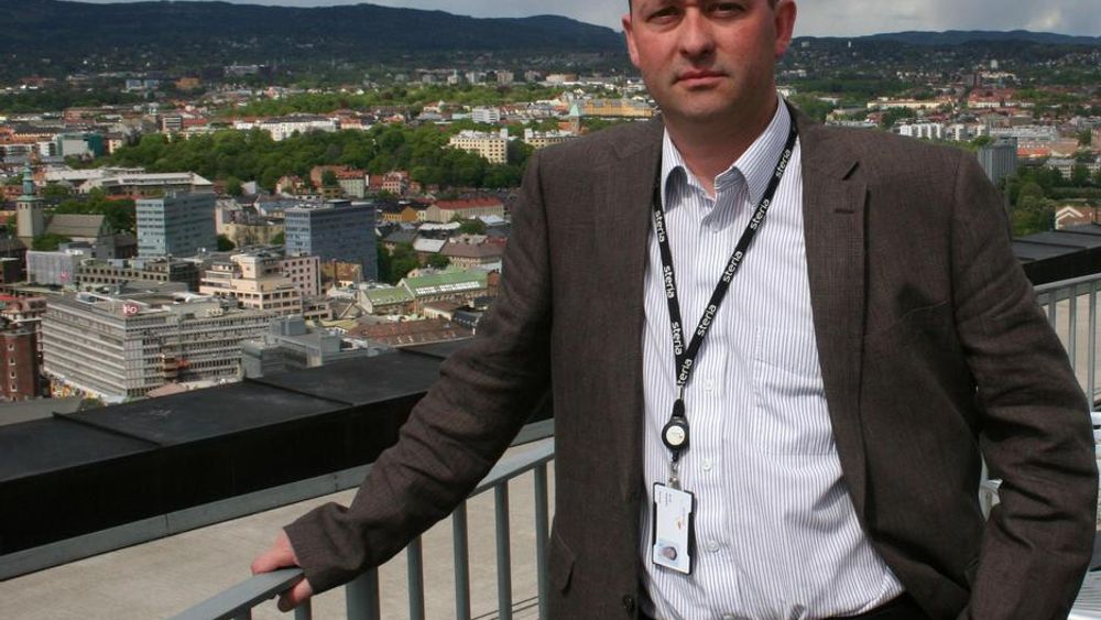 NYANSATT: Arne Asplem skal forvalte og videreutvikle Sterias styringssystem for informasjonssikkerhet. I tillegg skal han jobbe med operasjonell sikkerhet, både ved oppfølging av sikkerhetsrelaterte driftshendelser og som rådgiver på større prosjekter.