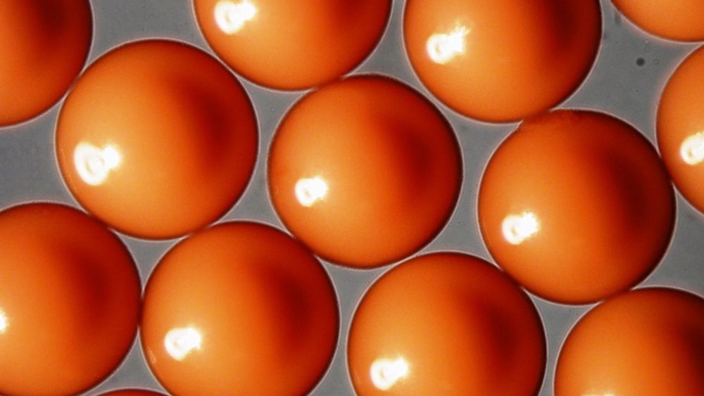 RENSENDE KULER: Microbeads skal levere spesialutviklede Ugelstad-kuler til filtre for fjerning av radioaktivt avfall.