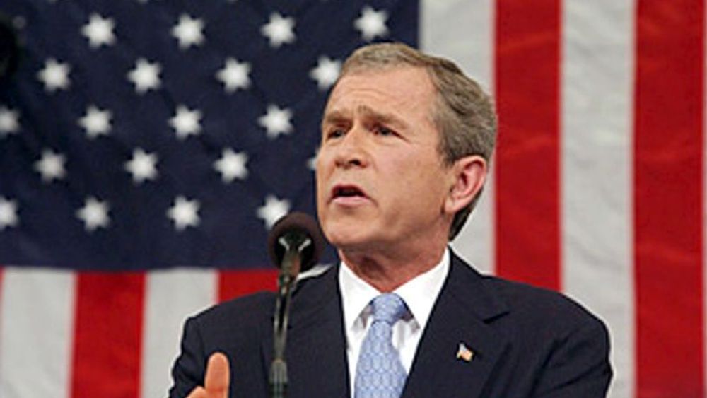 VERN: President George W. Bush, USA, begrenser antall utlendinger som får arbeidstillatelse. Det går ut over høyteknologibedrifter som vil importere nødvendig arbeidskraft.
