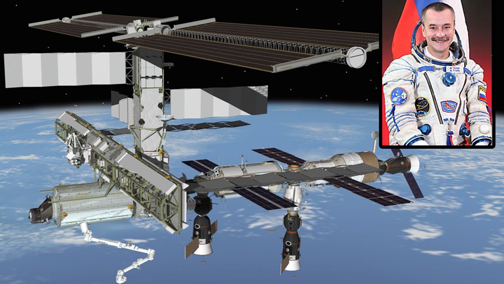 Golfprodusenten Element 21 betalte den russiske romfartsorganisasjonen godt for Mikhail Tyurins (innfeldt) PR-slag fra ISS.