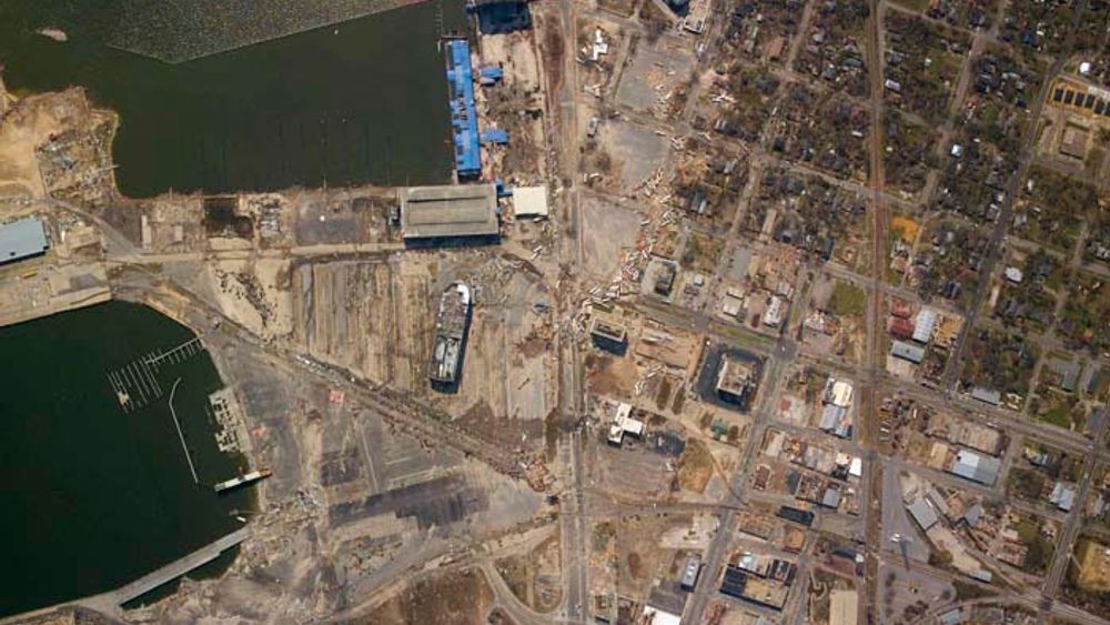 RAMMES FORTSATT: Gulfport i Mississippi ble rammet hardt av orkanen Katrina. Fortsatt er arsenikkonsentrasjonene her langt høyere enn det som er akseptabelt.