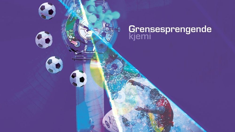 Omslaget til boka "Grensesprengende kjemi", som Norsk Kjemisk Selskap står bak.