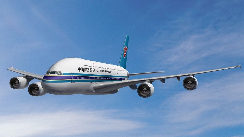 KRAFTIG ØKNING: Kina er det land i verden som har størst prosentvis økning i flytrafikken, og A380 vil være et effektivt bidrag til å ta seg av den fortsatte økningen. FOTO AIRBUS