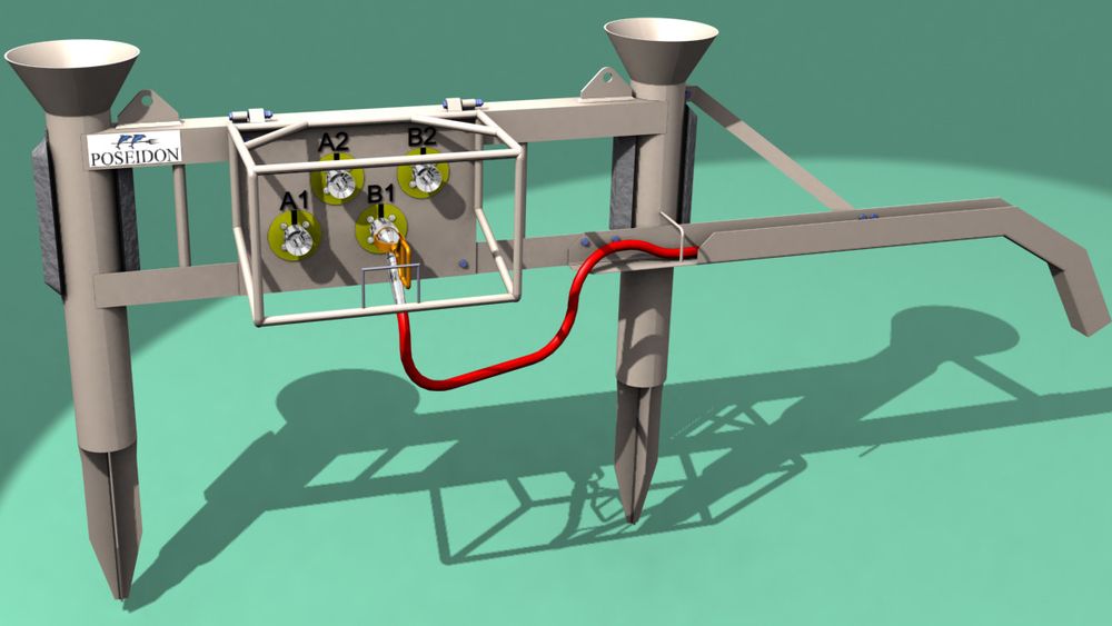 PANEL: Et elektrisk distribusjonspanel for Snorre er et eksempel på 3D konstruksjon gjort ved hjelp av Inventor og Studio 3D Max. ILL: POSEIDON GROUP