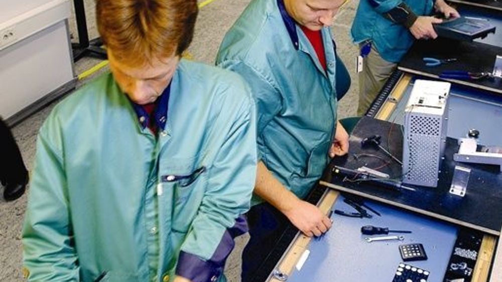 KONSENTRERT: Kitron vil etter nedleggingen av produksjonsvirksomheten på Kongsberg få ett sterkt produksjonsmiljø for forsvarsrelatert elektronikk i Arendal. FOTO: KITRON