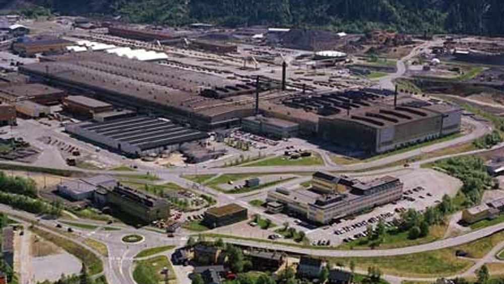 Det er rundt 100 bedrifter med over 2000 ansatte i Mo Industripark i Rana. Foto: MIP Info