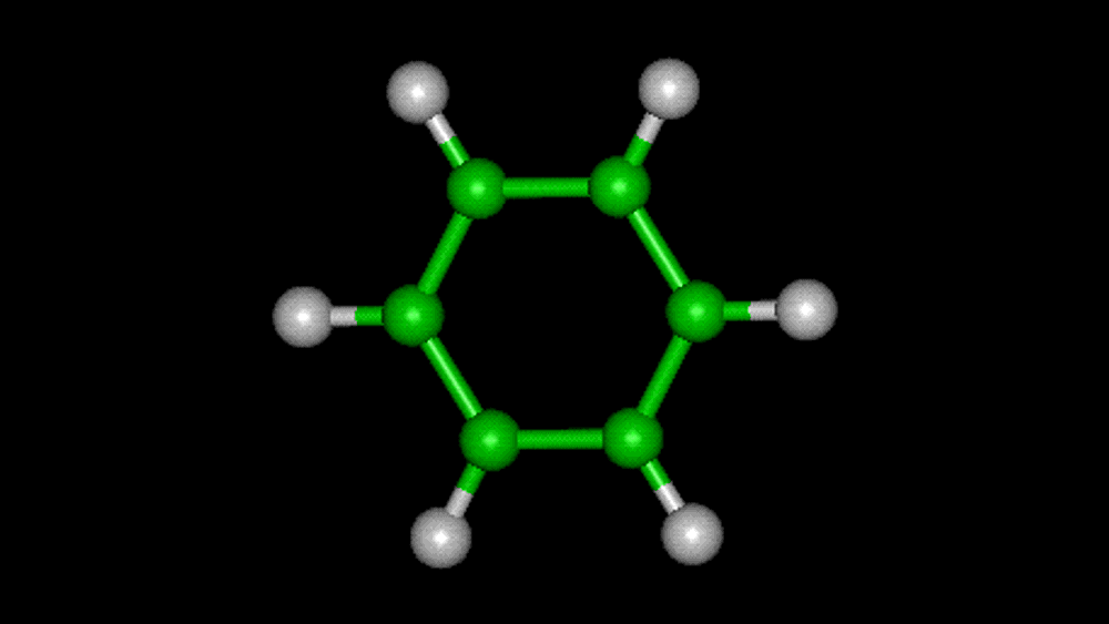 Benzene - H6C6.