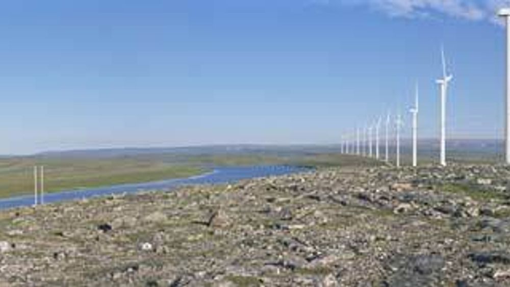HØYDEDRAG: Skallhalsen vindpark i Vadsø kommune skal bygges av Statkraft med en installert effekt på 40 til 65 MW. Vindparken plasseres på et høydedrag ved Skallhalsen.
ILL: STATKRAFT