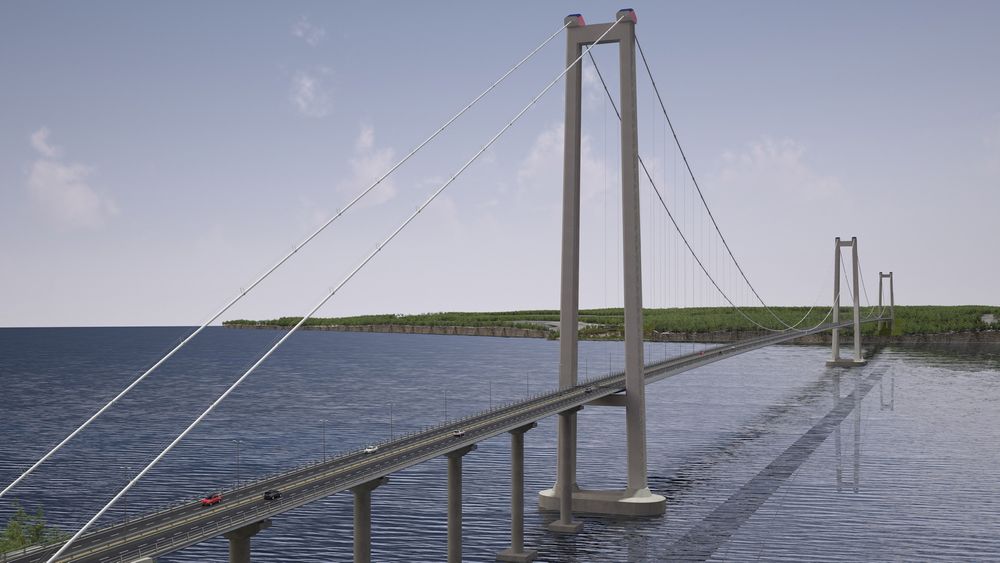 Chacao bridge skal bygges for å binde sammen Chiles største øy med fatslandet. 