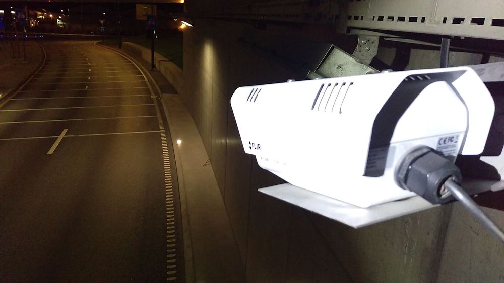 De nye kameraene i Strindheimtunnelen skal gi færre feilmeldinger enn de optiske kameraene som ble montert inn ved åpningen av tunnelen. 