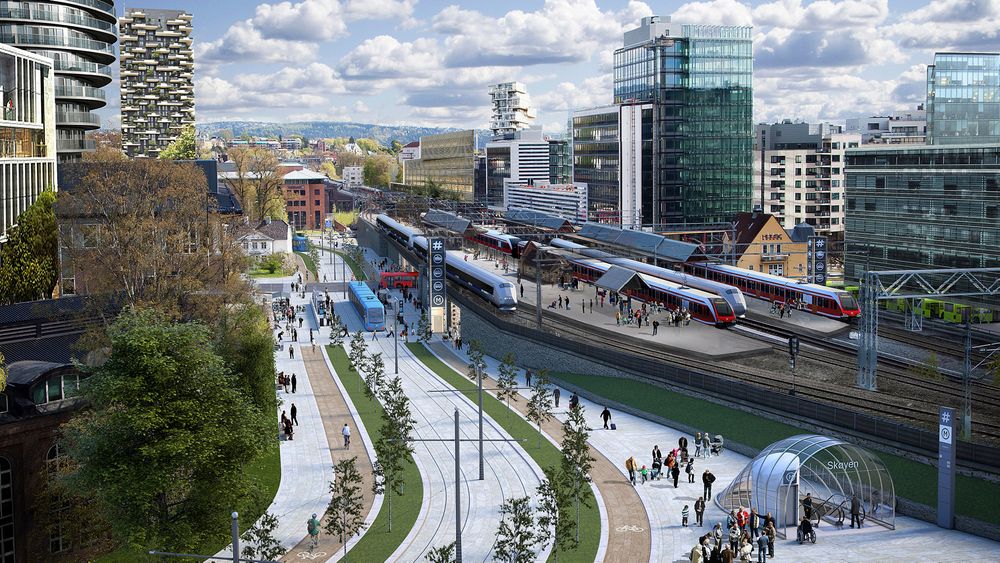  Transportetatene vil bruke mellom 70 og 80 milliarder kroner på å bygge ut kollektivtilbudet i Oslo og Akershus.