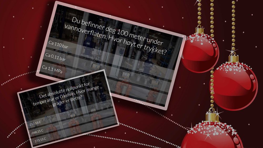 Bla ned i artikkelen og trykk deg gjennom vår julequiz.