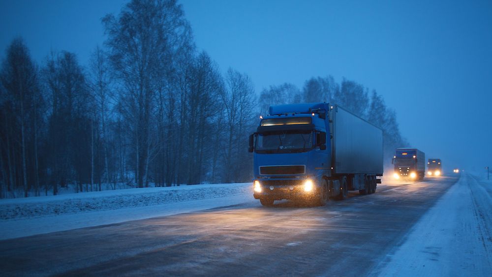 Ved bruk av ITS-løsninger skal laksetransporten langs Europavei 8 bli mer pålitelig enn den er i dag. Illustrasjonsfoto. 