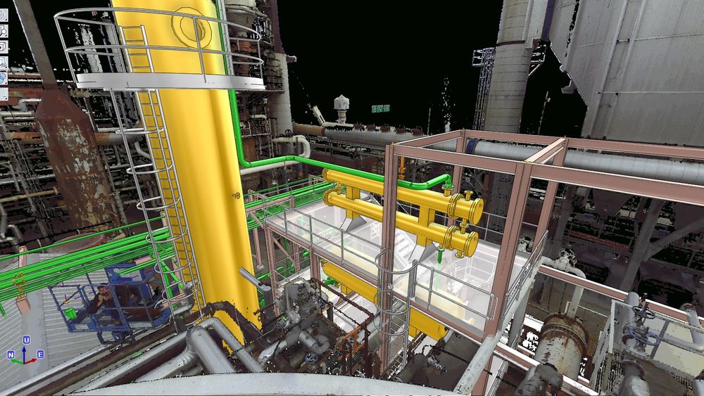 Seamless integration of Laser scan data in the AVEVA Everything3D BubbleView