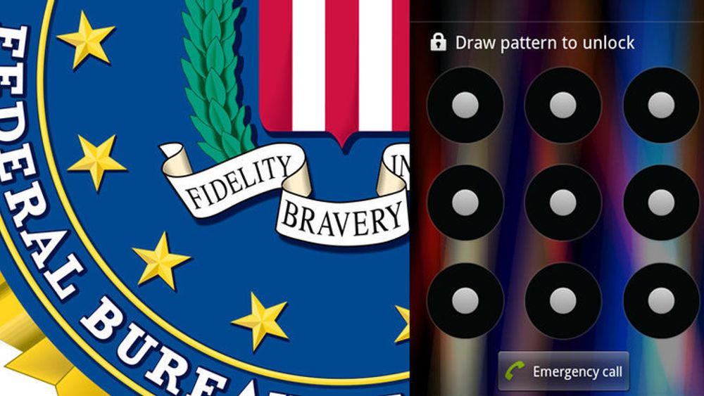 Den mønsterbaserte skjermlåsen på Android-baserte mobiler skaper problemer for FBI.