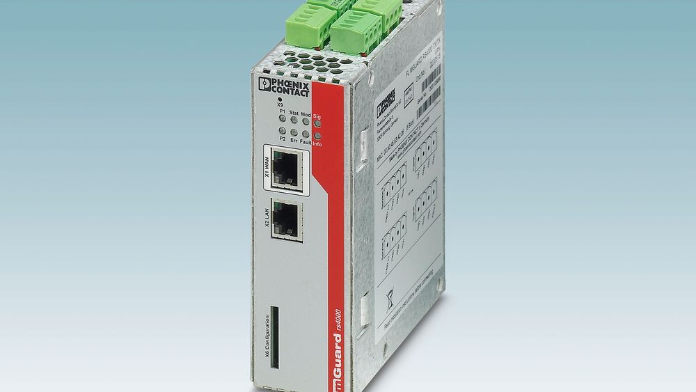 Conditional Firewall for security-router FL MGuard fra Phoenix Contact 