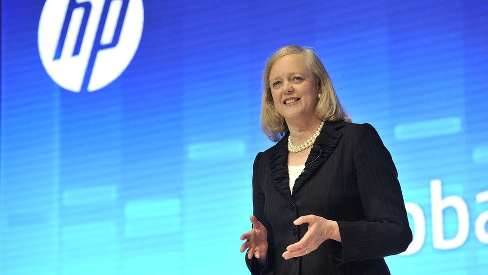  HPs toppsjef Meg Whitman kvitter seg med ti prosent av staben når IT-giganten splittes.