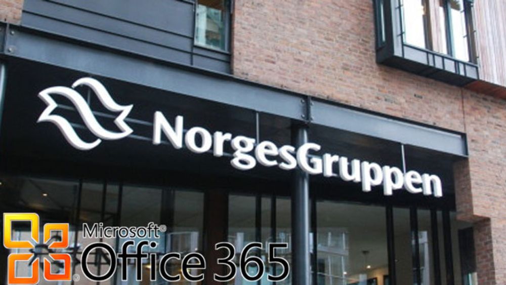 Norges største dagligvarekjede velger Microsofts kontorpakke levert som en tjeneste.