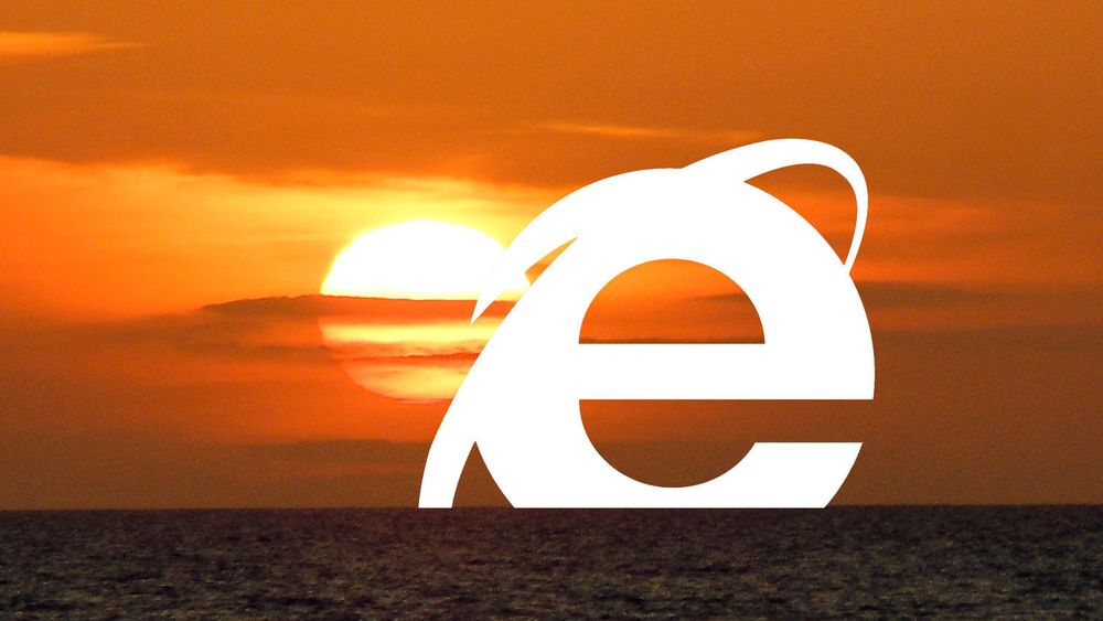Livsløpet til Internet Explorer nærmer seg slutten. Straks er det bare IE11 som støttes.