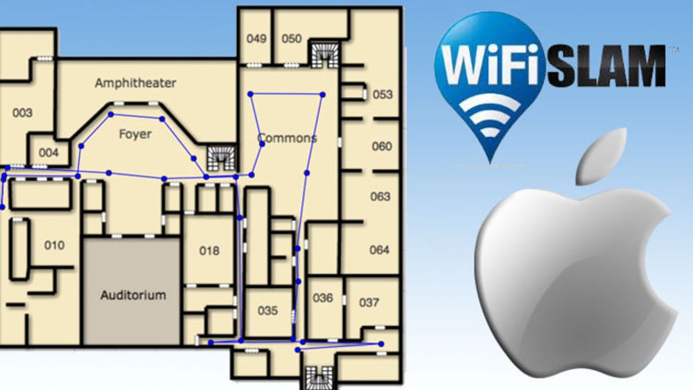 WiFiSlam skal bidra til å gjøre Apple i stand til å tilby løsninger for innendørs posisjonering og navigering.