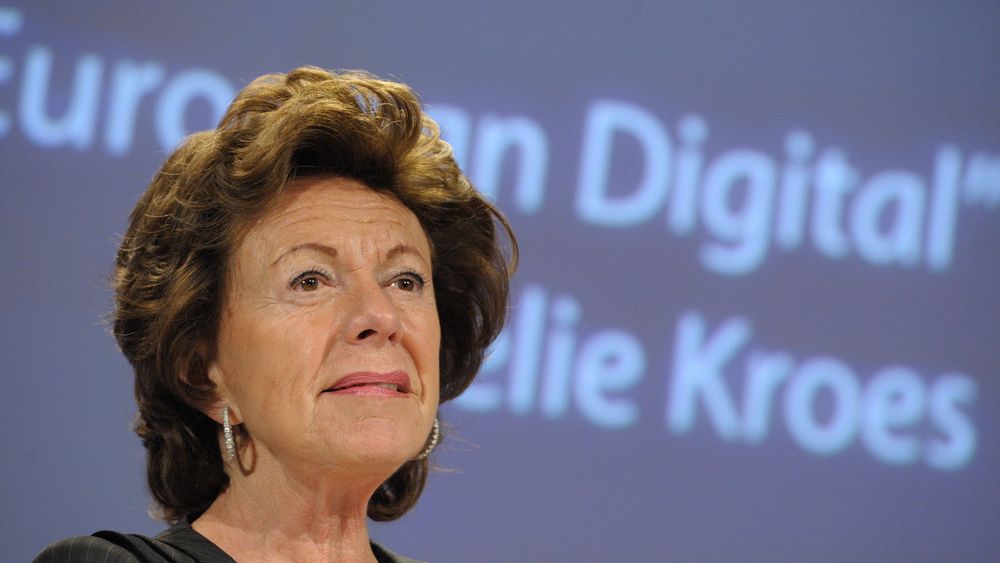 Neelie Kroes er visepresident i EU-kommisjonen med ansvar for EUs digitale agenda. Hennes kanskje mest vellykkede prosjekt til nå vært kampen mot høye roamingavgifter, men Kroes har ikke tenkt å gi seg før avgiftene er helt borte.