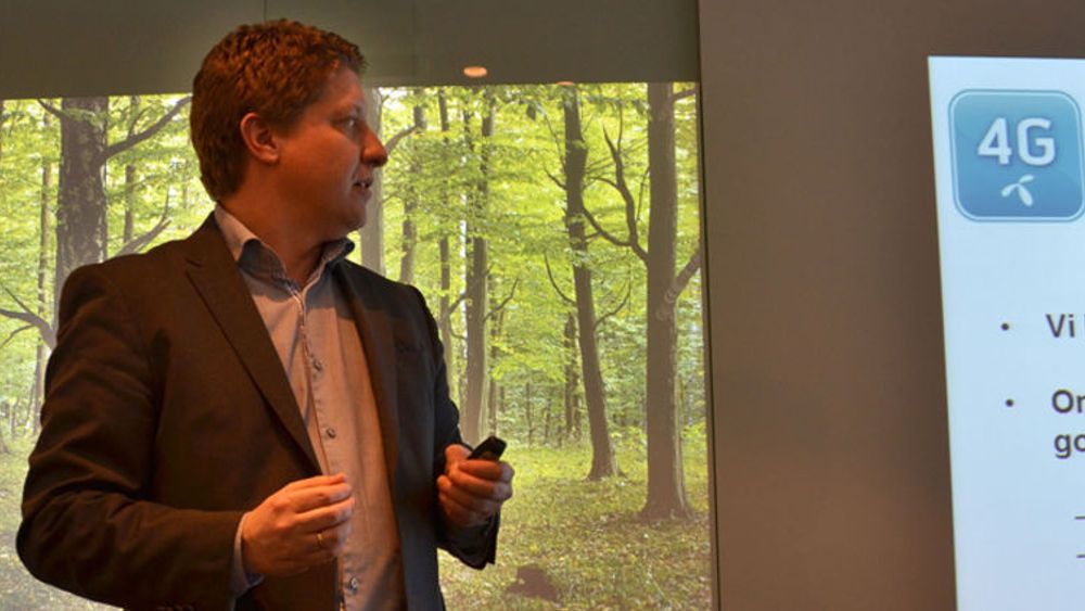 Frode Støldal presenterte i dag Telenors planer innen «4G».