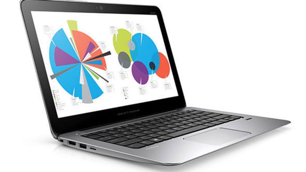 HP økte pc-leveransene mest av alle de store i fjerde kvartal i fjor. Maskinen på bildet, en HP Elite Folio 1020, er trolig for ny til å ha bidratt noe særlig.
